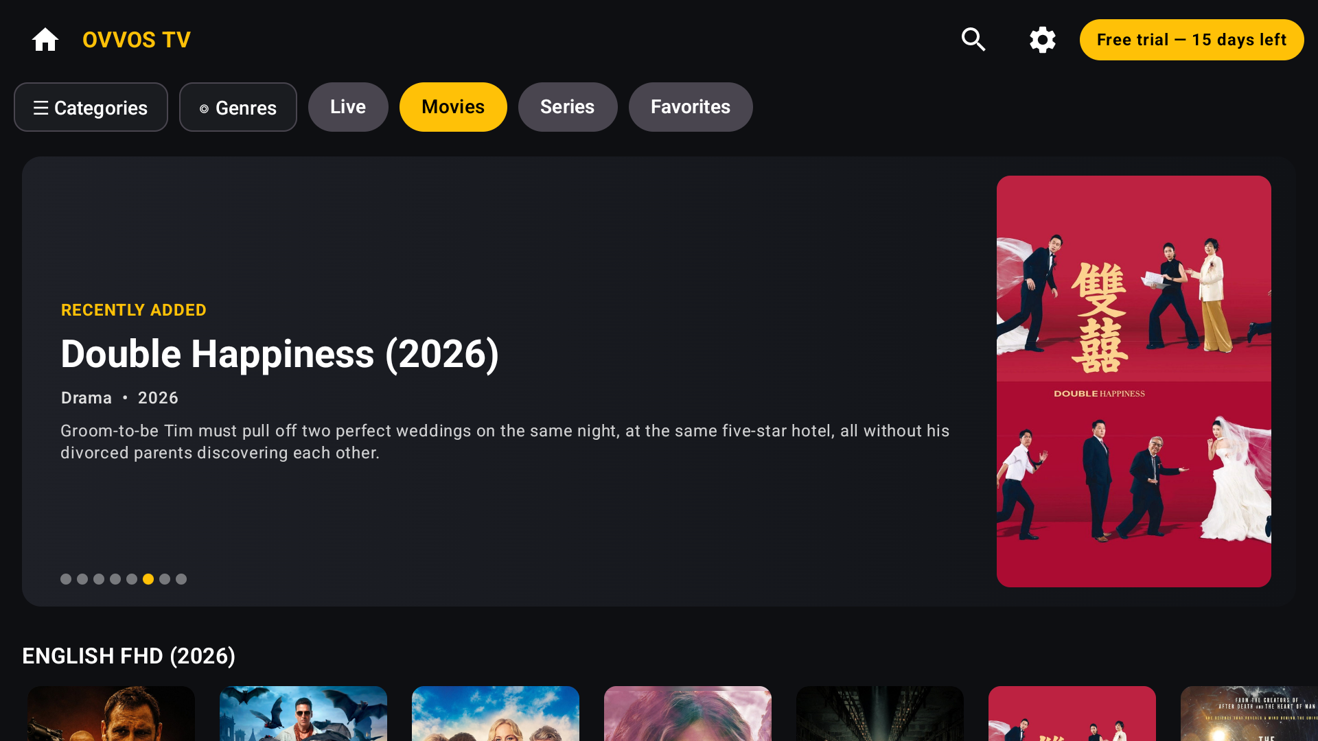 OVVOS TV on Android TV